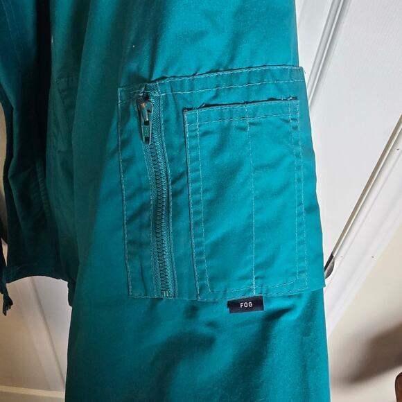 Vintage Fog by London‎ Fog Jacket-Teal/Blue-Large - Picture 4 of 8